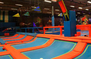 El primer parque de camas elásticas