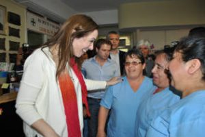 Vidal: Visitó municipios de la provincia de Buenos Aires
