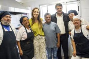 Vidal visitó un Centro Barrial de Infancia