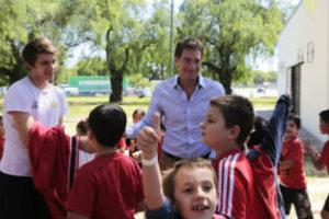 Colonias Deportivas, Santilli asistió al cierre