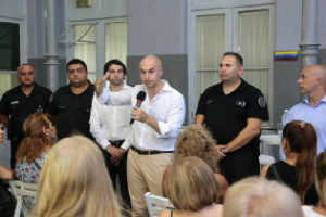 Larreta: Presentó el plan “Comisarías cercanas”