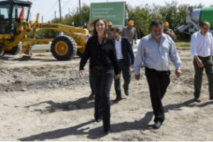 Vidal: Visita a Coronel Dorrego y Coronel Pringles