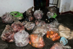 Frigorífico clandestino: Decomisan   comida