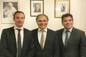 Ritondo fue distinguido por el Parlamento Italiano