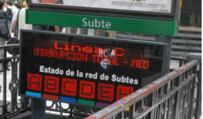 Subtes: Ratificaron el paro entre las 11 y las 16