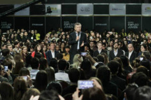 Macri Larreta inauguraron: Expo Empleo Joven 2017