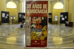 Inauguración de la muestra Treinta Años de Democracia