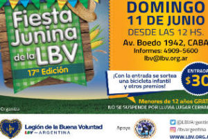Llega la mega Fiesta Junina a Beneficio