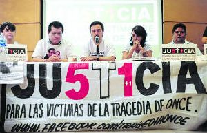 Familiares,Once: “Para el Gobierno la tragedia no existió”