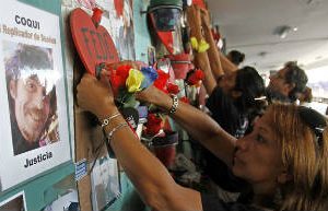 Once: familiares de las víctimas criticaron el “silencio” del Gobierno