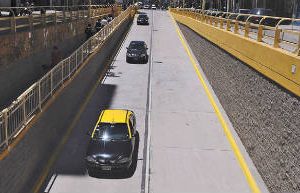 construcción de un túnel en Federico Lacroze