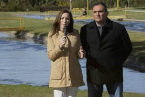 Vidal puso en marcha planta depuradora en Arrecifes