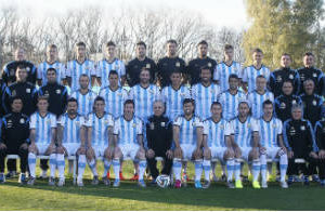 Foto oficial  de la Selección Argentina