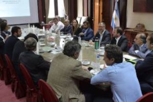 La Plata: Reunión semanal del gabinete