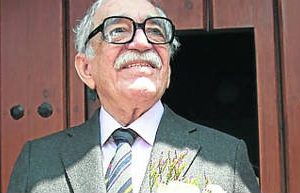 García Márquez reapareció en público en su cumpleaños