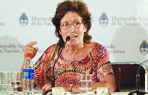 La mujer que irrumpió en el Senado