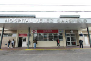 Larreta visitó, guardia del Hospital Vélez Sarsfield