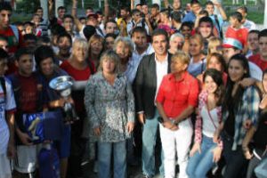 Comuna 8:Ritondo participó de un campeonato con jóvenes