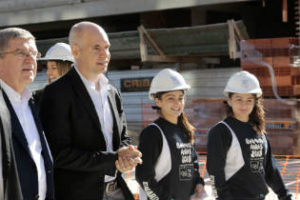 Villa Olímpica: Larreta junto a Thomas Bach