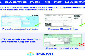 PAMI: La receta manual verde perderá vigencia
