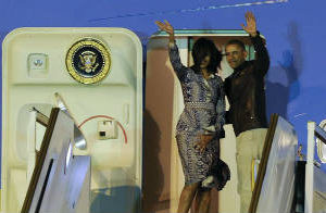 Obama emprendió la vuelta a EE.UU