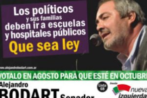 Bodart: Lanzó esta semana una serie de llamativos carteles
