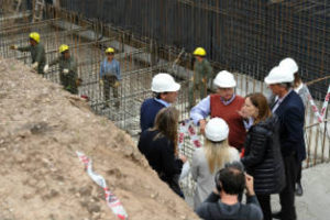 La Plata: Vidal visitó obra para evitar inundaciones