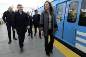 Macri y Vidal: Inauguraron electrificación ramal Quilmes –Berazategui