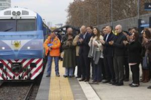 Vidal, Macri y Larreta:En el viaducto San Martín