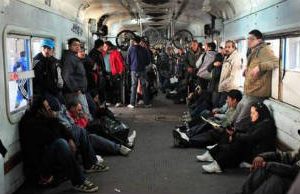 Celulares que informa el horario de llegada del Sarmiento