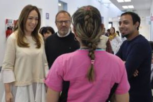 Vidal visitó Centro de Atención Primario