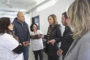 Vidal visitó Centro de Salud "Don Bosco"