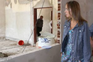 Vidal supervisó obras en el Hospital Alvear.