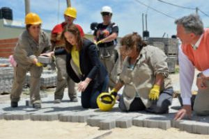 Vidal recorrió Lezama, Pila y General Lavalle