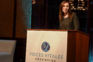 Vidal participó de la primera  jornada anual