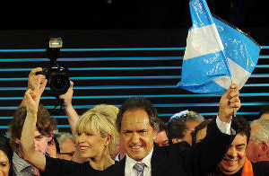 Scioli habló de un triunfo “contundente”