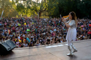 Parque Patricios: Adriana cerró «Tu Barrio y vos»