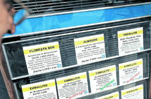 Alquileres porteños subieron 34,5%,le gano a la inflación