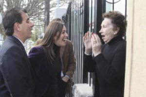 Vidal y Ritondo recorrieron la ciudad de Magdalena