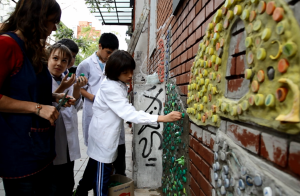 Murales.En escuelas de Soldati, San Telmo y Once