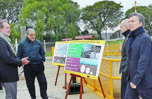 Anuncian obras en el arroyo Vega para evitar inundaciones