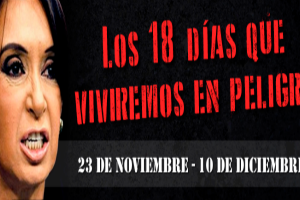 Los 18 días que el país vivirá en peligro