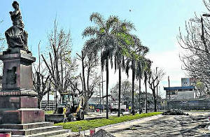 Modifican el Parque Thays para extender la avenida Callao