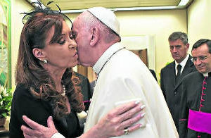 El Papa en el Vaticano se reunió con Cristina