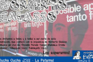 Acto en la comuna 15