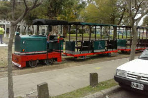 La vuelta del trencito de Parque Avellaneda