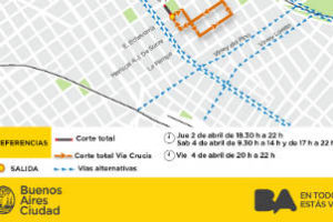 Cortes de tránsito,por fin de semana Largo