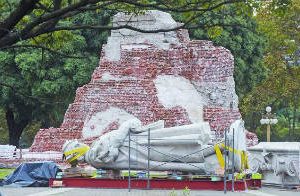 Monumento a Colón:El Gobierno quiere acelerar el traslado