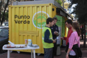 Plazas porteñas: Récord de recepción de materiales reciclables