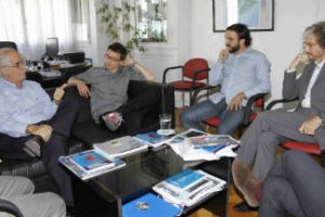 Taiana se reunido con el Rector de la UNSAM